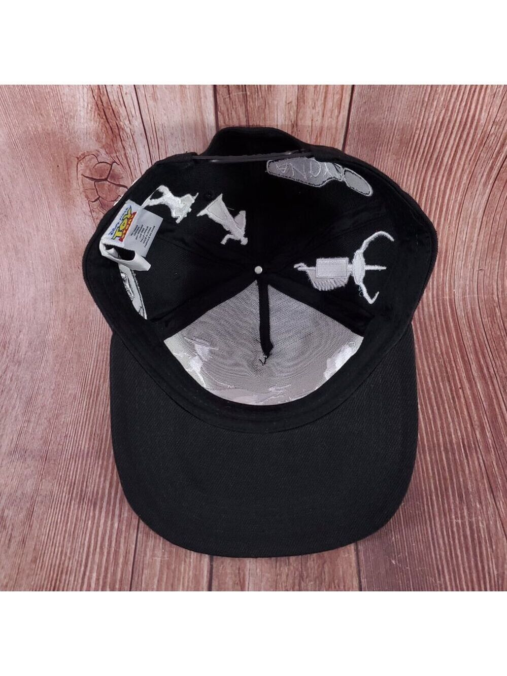 Rare Disney Pixar Toy Story Snapback Hat Unisex One Size Adjustable Black - Picture 7 of 16
